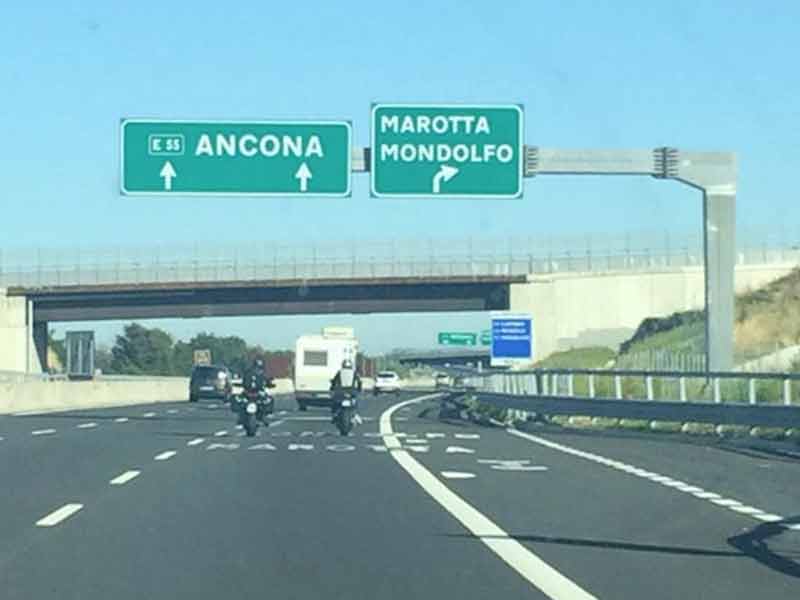 Casello autostrada A14 Marotta-Mondolfo